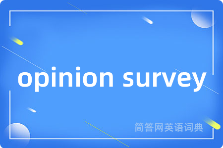 opinion survey