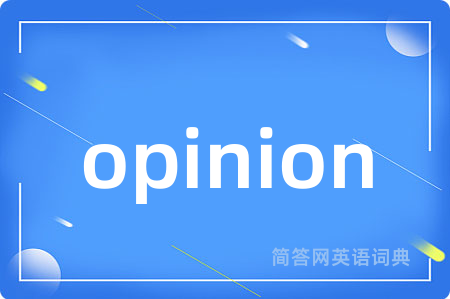 opinion