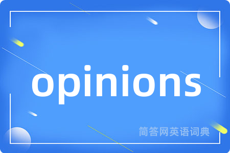 opinions