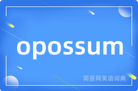 opossum
