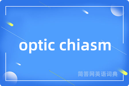 optic chiasm