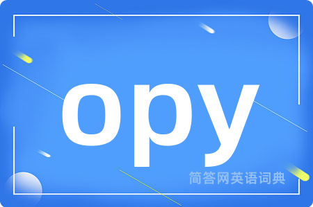 opy