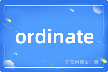 ordinate