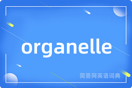 organelle是什么意思,organelle的中文翻译 organelle