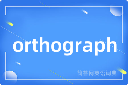 orthograph