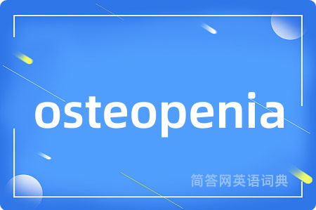 osteopenia