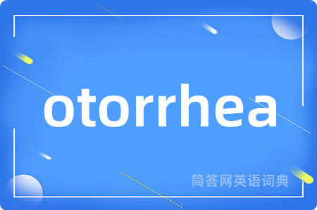 otorrhea
