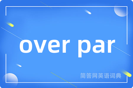 over par