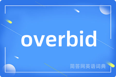 overbid