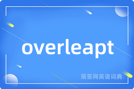 overleapt