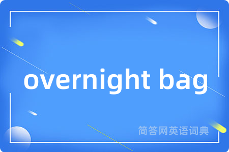 overnight bag