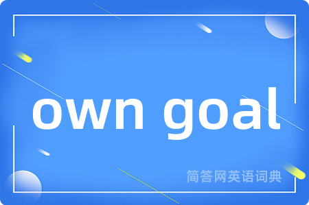 own goal