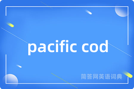 pacific cod