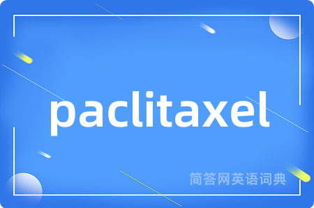 paclitaxel