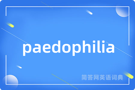 paedophilia