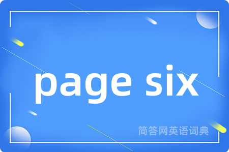 page six
