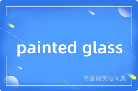 painted glass