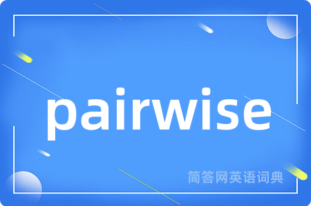 pairwise