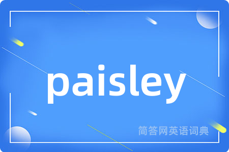 paisley