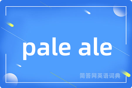 pale ale