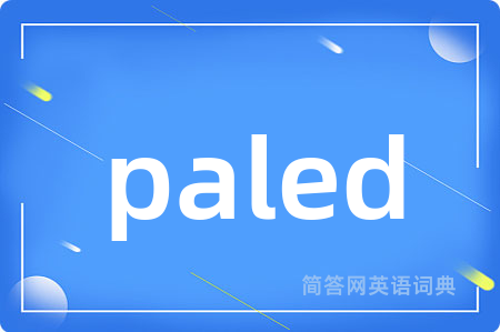 paled