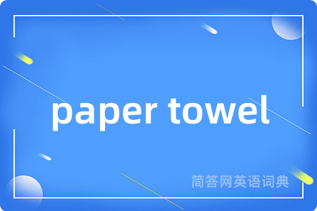 paper towel