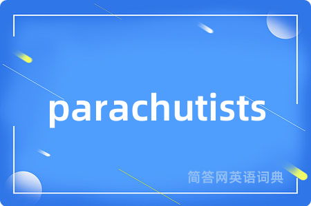 parachutists