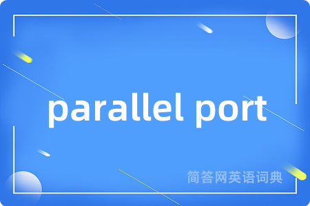 parallel port