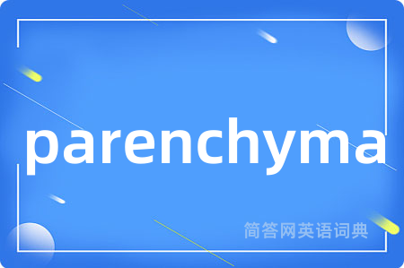 parenchyma