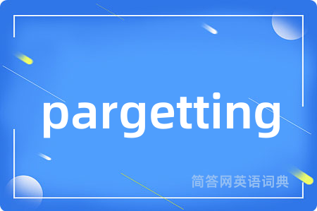 pargetting