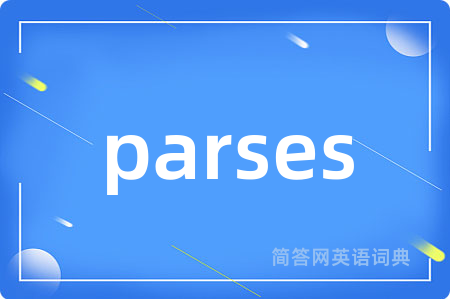 parses