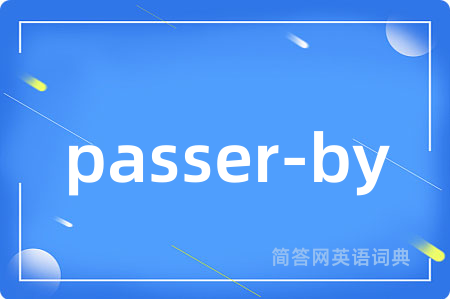 passer-by