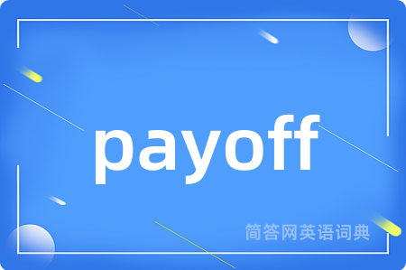 payoff