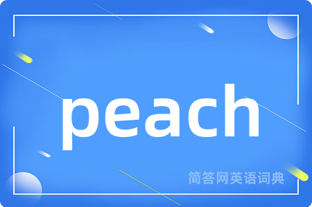 peach