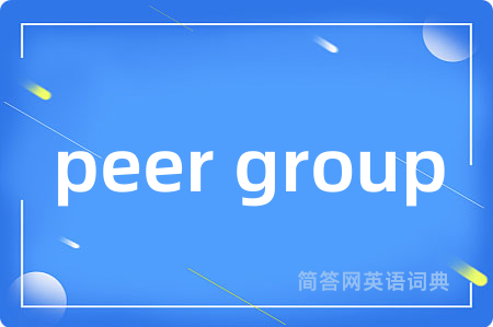 peer group