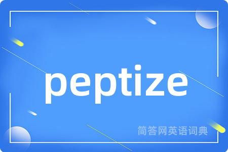 peptize