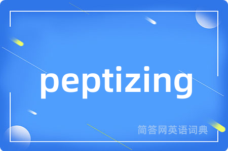 peptizing