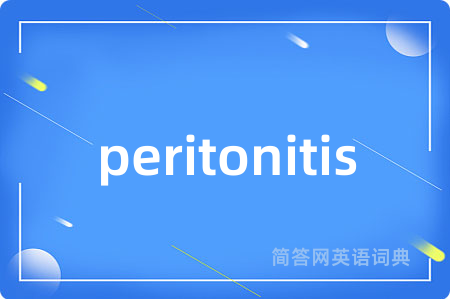 peritonitis
