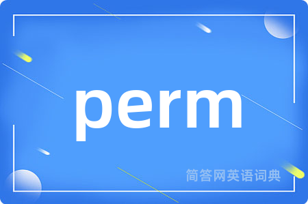perm