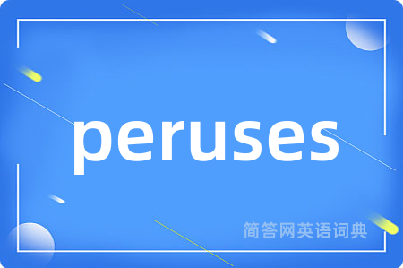 peruses