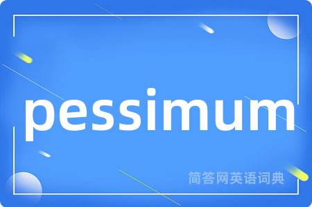 pessimum