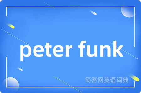 peter funk