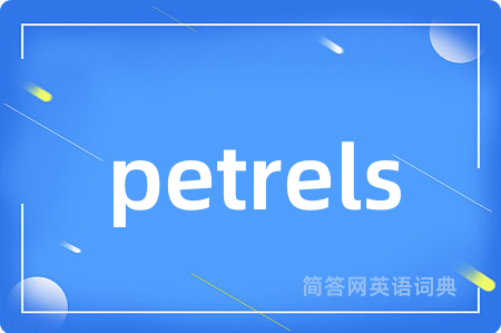 petrels