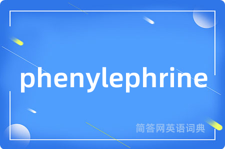 phenylephrine