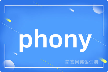 phony