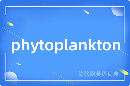 phytoplankton