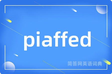 piaffed