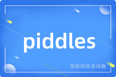 piddles