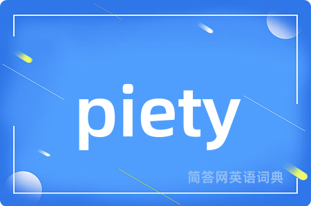 piety