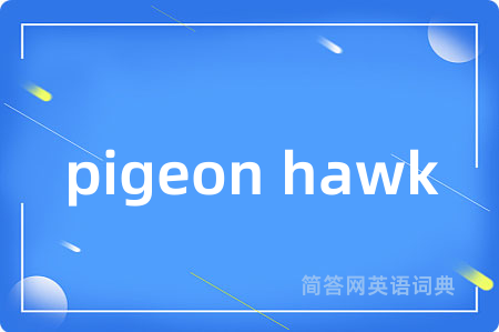 pigeon hawk